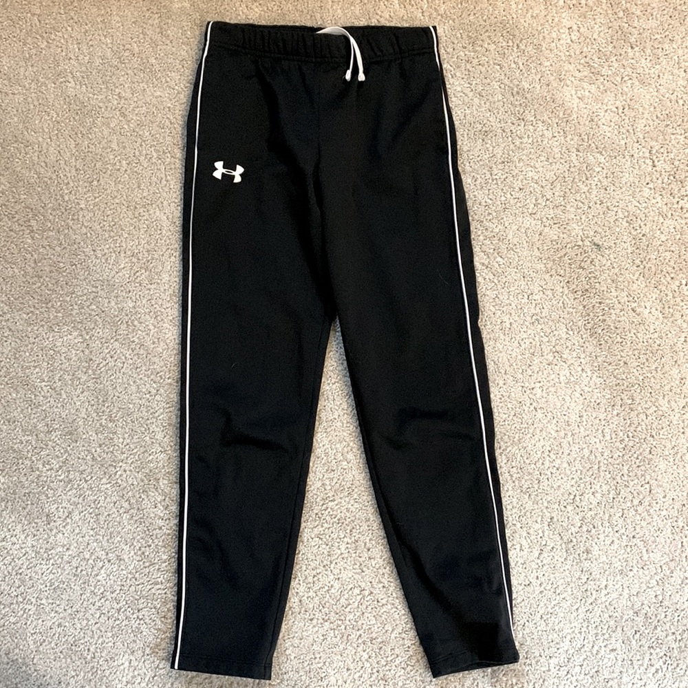 Under armor Black and White Stripes Comfy Sweatpants/Joggers